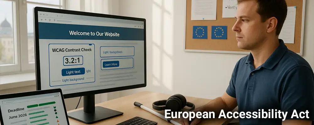 Is Your Website Ready for the European Accessibility Act? The 2025 Deadline is Approaching