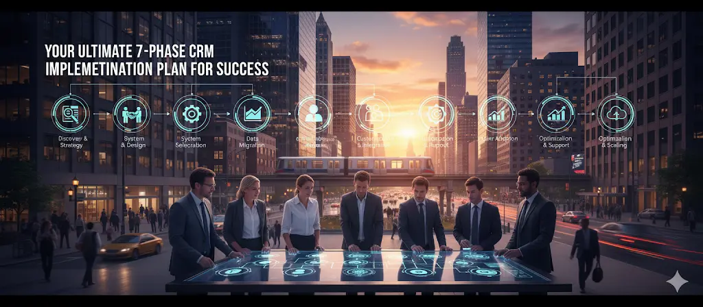 Your Ultimate 7-Phase CRM Implementation Plan for Success