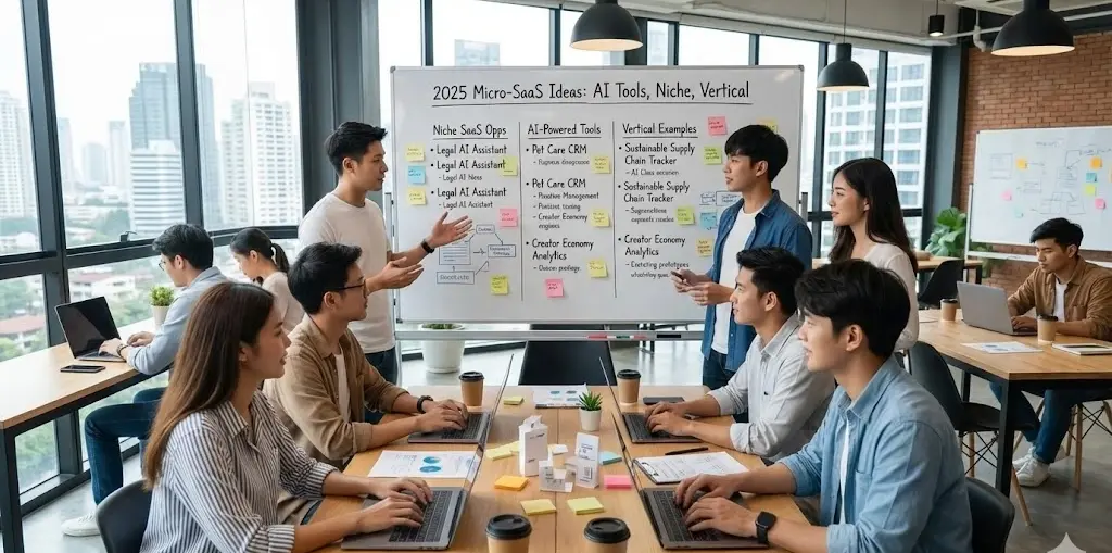 15+ Micro-SaaS Ideas for 2025: Profitable Niche SaaS Opportunities, AI Tools, and Vertical SaaS Examples