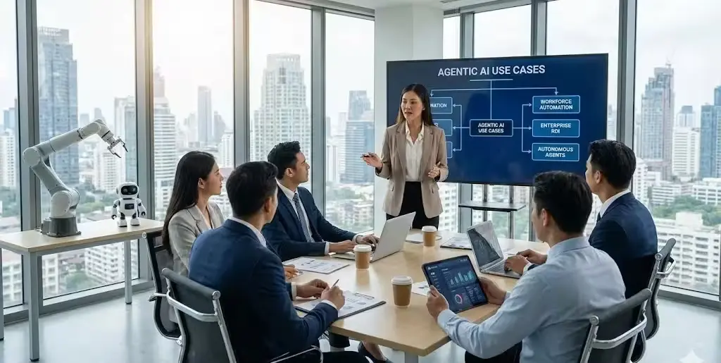 Agentic AI Business Use Cases: How Autonomous AI Agents Are Transforming Workforce Automation and Driving Enterprise ROI